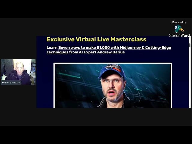 Midjourney AI for Marketing – Exclusive Virtual Live Masterclass