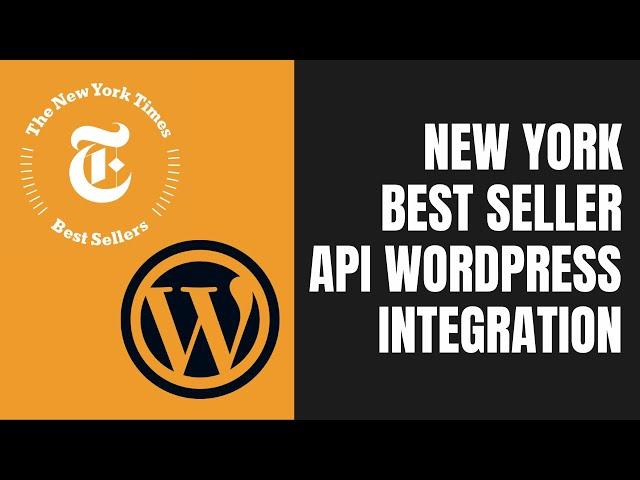 WordPress External API Integration :: New York Best seller API using Secret key and query parameters