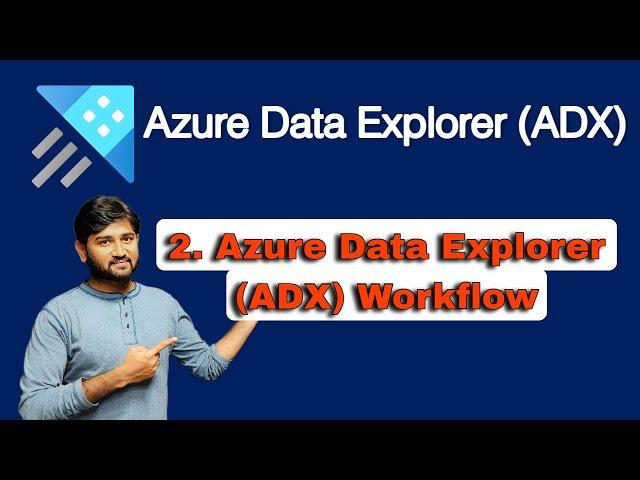 2. Azure Data Explorer(ADX) Workflow | #adx #azuredataexplorer #dataexplorer #azure #kusto #kql