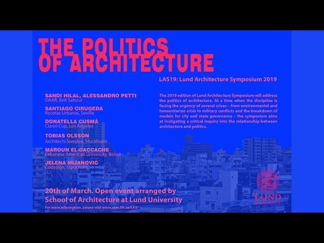 The Politics of Architecture