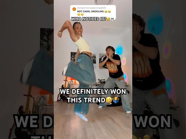 WATCH TILL THE END… WE WON THIS TREND! ‍️ #funny #dance #viral