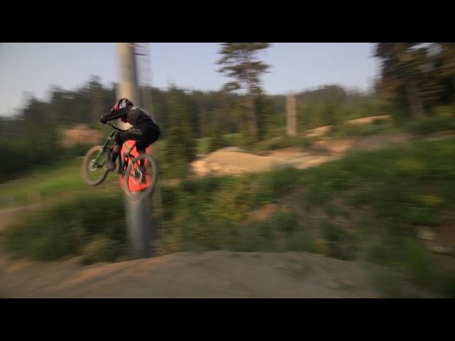 Remy Metailler Speeds Up The Whistler Mountain Bike Park