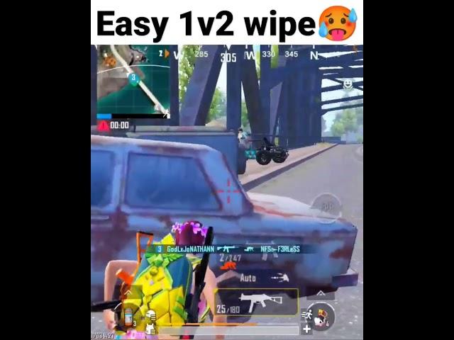 Easy 1v2 wipe #shorts #bgmi @JONATHANGAMINGYT @samaxygamingYT @PAYALGAMING