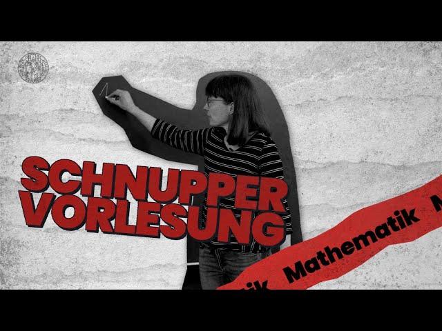 Schnuppervorlesung mit Prof. Dr. Judith Brinkschulte | Mathematik B. Sc.