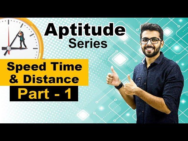 Time speed and distance in hindi #1 | Aptitude Time Speed and Distance |  SSC CGL/CHSL/BANK/GATE