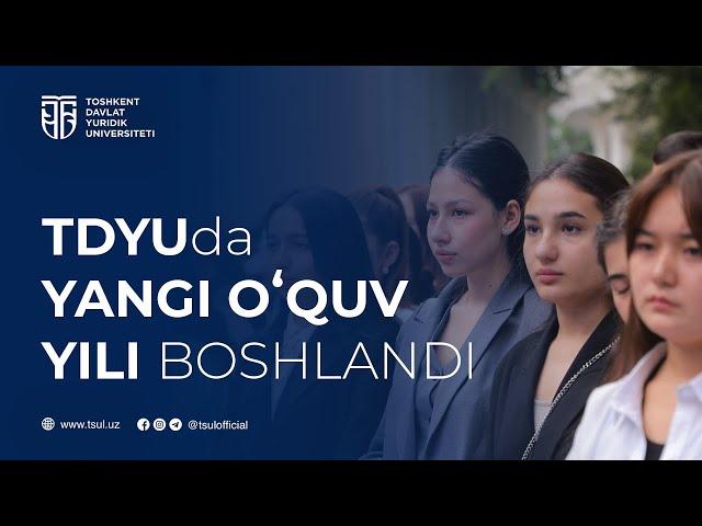 TDYUda yangi o‘quv yili boshlandi | В ТГЮУ начался новый учебный год