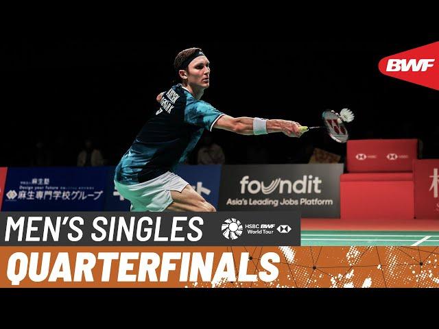 Kumamoto Masters Japan 2024 | Viktor Axelsen (DEN) [1] vs. Christo Popov (FRA) | QF