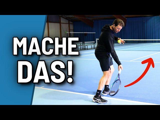 So bekommst du mehr Topspin! [Tennis Technik]