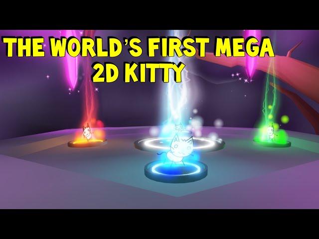 WORLD’S FIRST EVER MEGA 2D KITTY in ADOPT ME!