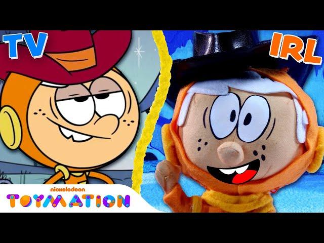 Loud House Family Puppets Tell a WILD Story! | Dark and Story Night | Toymation