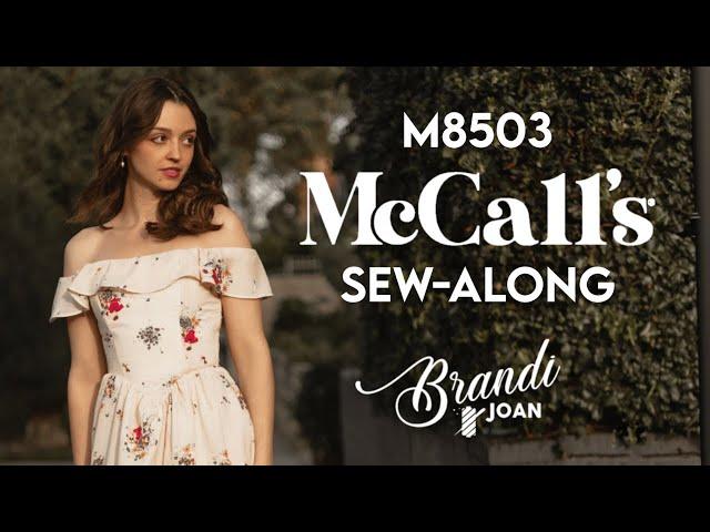 Sew Along to McCall's M8503 with Brandi Joan