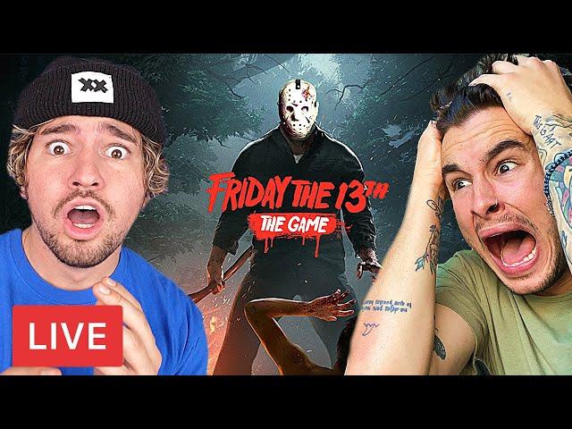 KianAndJc Play FRIDAY THE 13TH (SCARIEST GAME EVER) - *FULL STREAM*