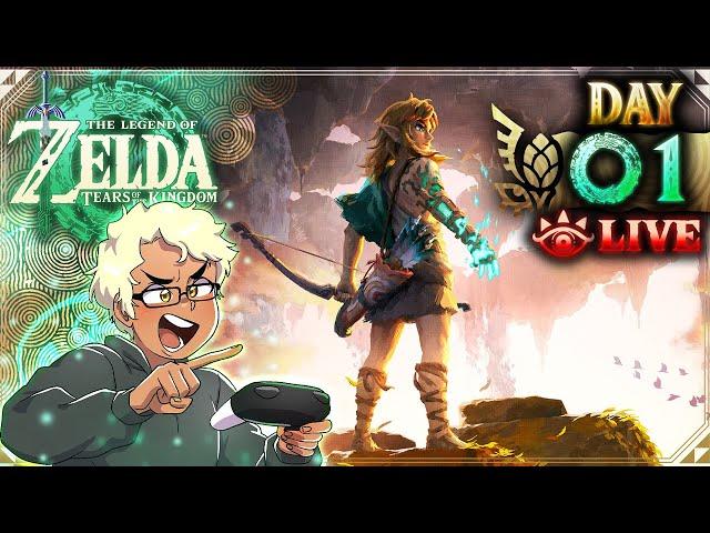 Revisiting Zelda: Tears of the Kingdom - LIVE - (Day 1)