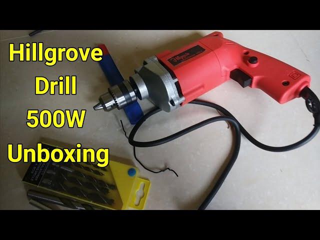 Hillgrove 10mm drill machine 500w unboxing | Drill machine under ₹1000 for home use