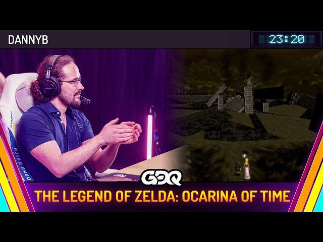 The Legend of Zelda: Ocarina of Time by dannyb in 23:20 - Summer Games Done Quick 2024