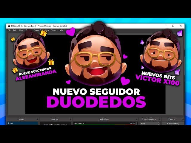 Cómo Hacer Alertas Animadas para Twitch 2023 GRATIS