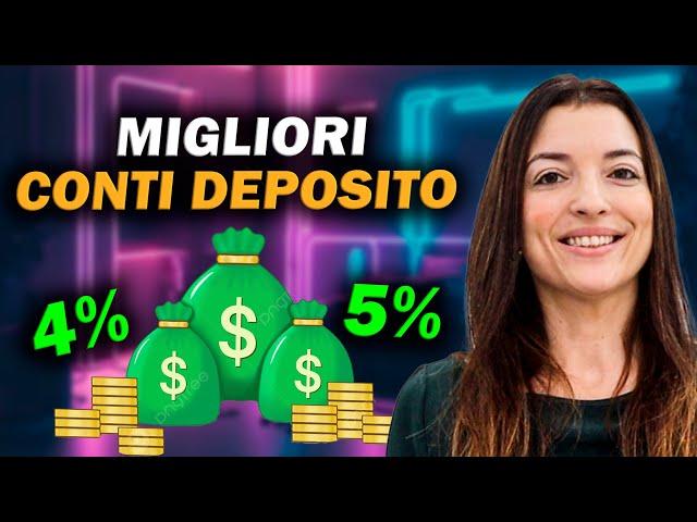 CONTO DEPOSITO MIGLIORE 2024: quale banca offre interessi più alti? 5 conti migliori vincolati e non