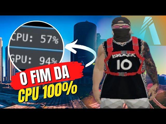 CPU 100% NO FIVEM, COMO RESOLVER E USAR +GPU (ÚNICO TUTORIAL QUE FUNCIONA)