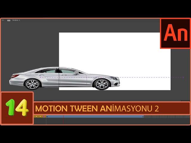 Ders 14 - Animate CC'de Araba Animasyonu  | Adobe Animate CC Dersleri