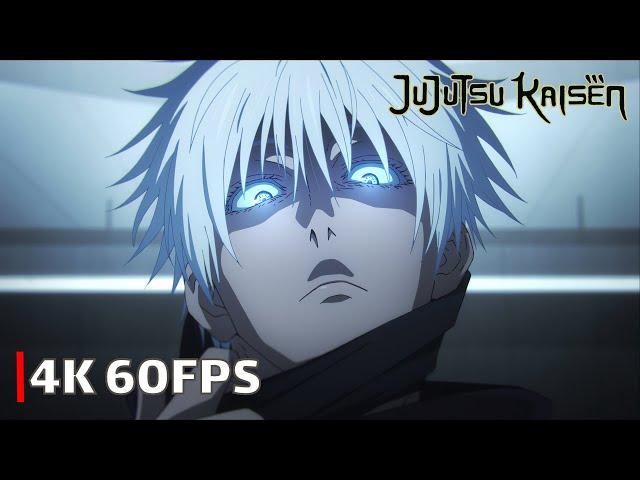 Gojo vs Jogo, Hanami and Choso - Encounter | Jujutsu Kaisen Season 2 Episode 8 | 4K 60FPS | Eng Sub