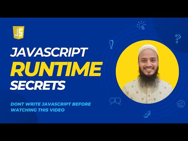 JavaScript Runtime Secrets No One Tells You | Event Loop, Task, Task Queue, Micro Task Queue