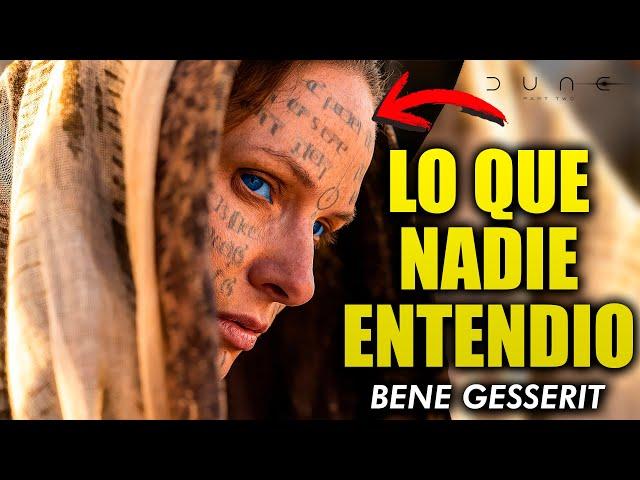 La VERDAD que OCULTAN las BENE GESSERIT | Análisis y Explicación