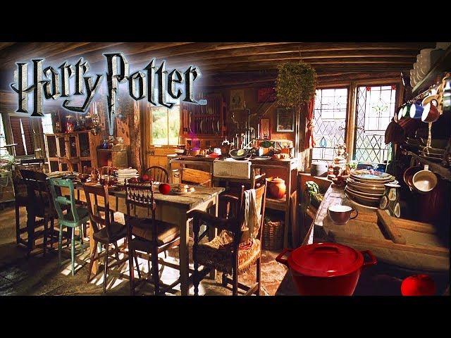 The Burrow ⋄ Weasley's House [ASMR] Harry Potter Ambience Multiple Rooms