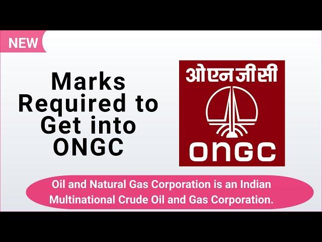 ONGC ( PSU )| How many Marks required to get into PSU