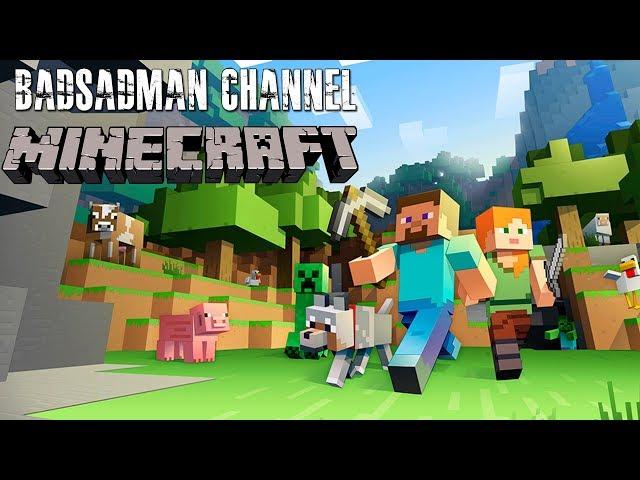 Minecraft - Badsadman channel - Игра с сыном)