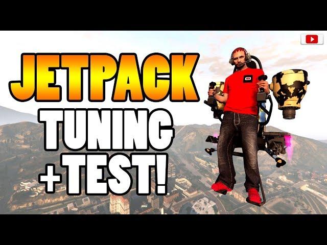 Thruster JETPACK Live Tuning + Test! [GTA 5 Online Doomsday Heist Update DLC]