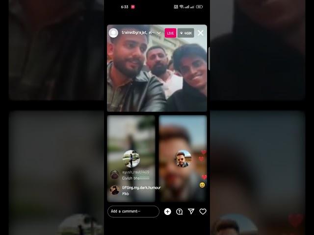 Elvish Yadav and Rajat Dalal Instagram Live  || Controversy End ? aage kya huaa ?