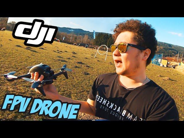  Честный обзор: DJI FPV дрон VS FPV квадрокоптер. Пилот - профи. [DJI FPV Drone]