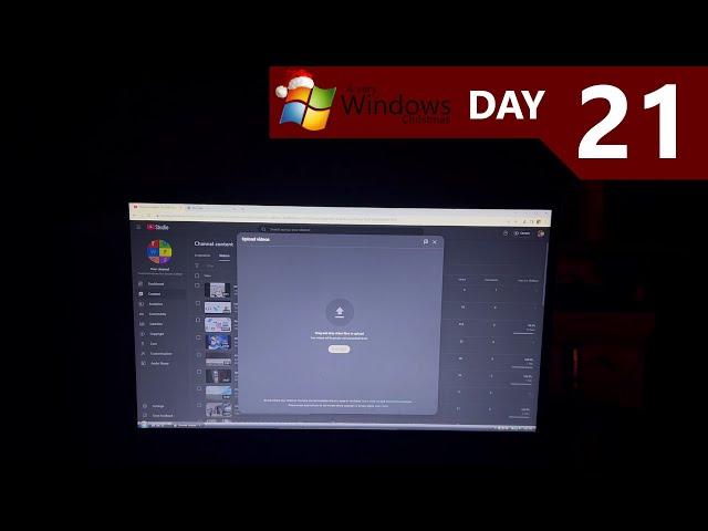 A failed attempt at making a YouTube video in Windows Vista | A Very Windows Christmas 2024 Day 21