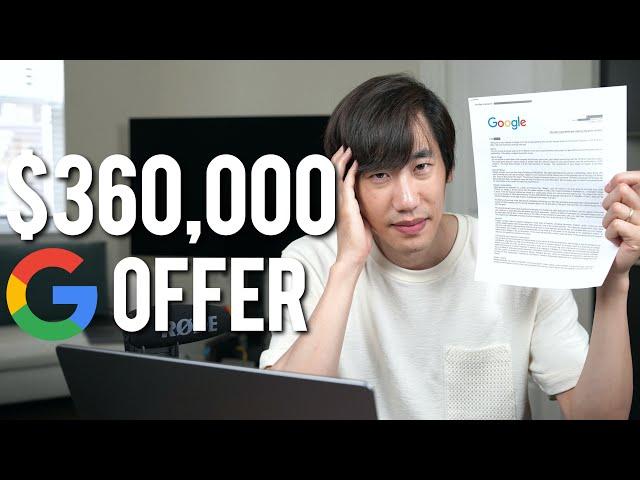 I rejected a $360k Google job offer | Software Engineer