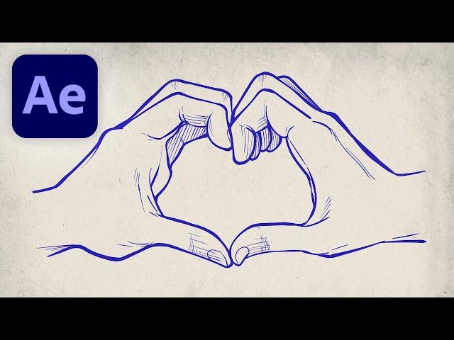 Hand Drawn Style in After Effects