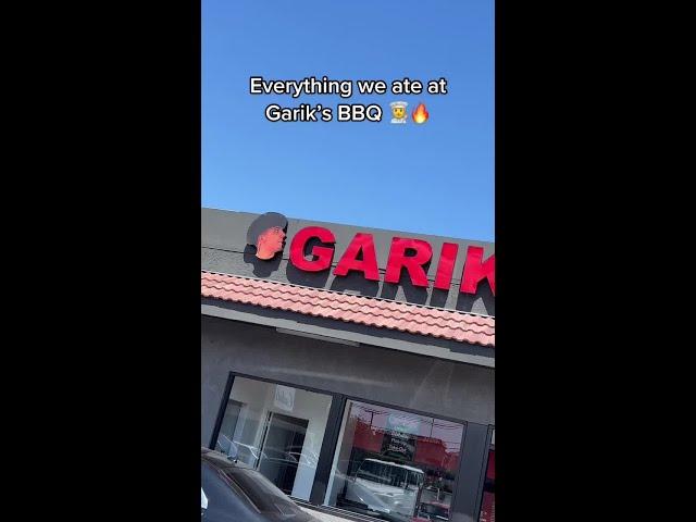 Come try Garik’s BBQ !! Addy - 16045 Victory Blvd , Lake Balboa CA 91406 ‍ #gnb #foryoupage #