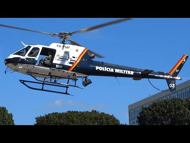 Helicopters Landing Video