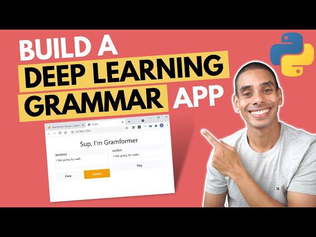 Build a Grammar Correction Python App with Gramformer and Gradio