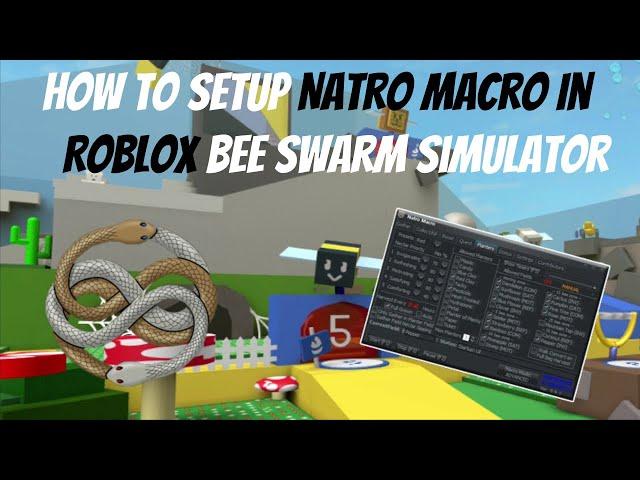 How to Use Natro Macro In Roblox Bee Swarm Simulator!