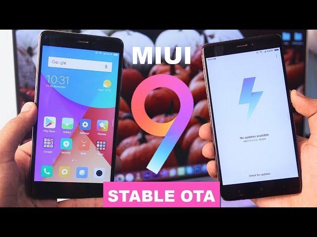 Redmi Note 4 MIUI 9 Global Stable ROM Update Roll Out – Exclusive First Look & Features India