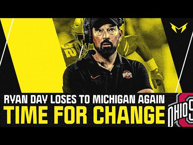 REACTION Ohio State Football Coach Ryan Day loses his 4th Straight to Michigan!