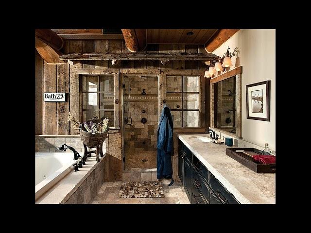 Best Cool Rustic Bathroom Designs Ideas