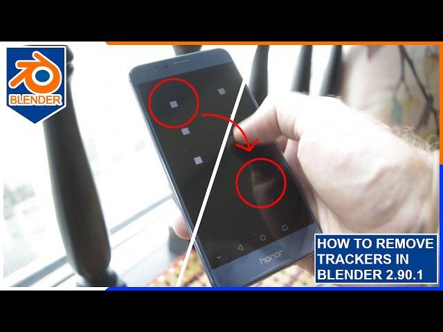 How To Remove Trackers in Blender 2.90.1