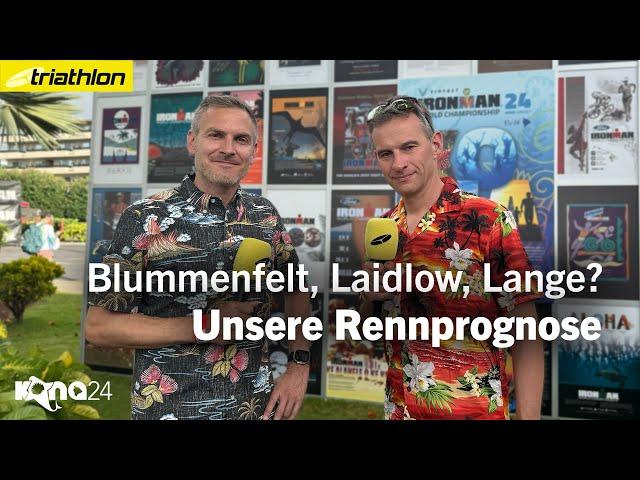 Blummenfelt, Laidlow oder Lange – Wer wird Ironman-Weltmeister 2024?