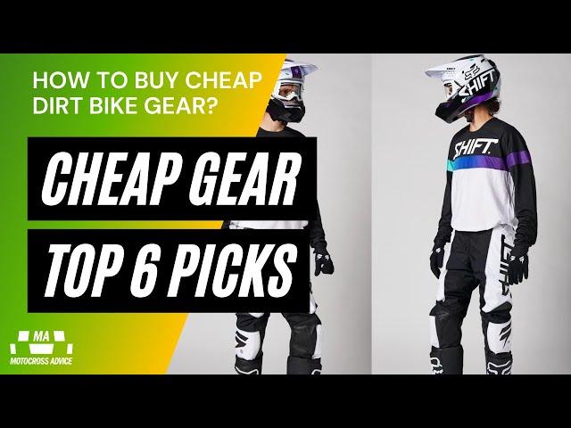 Motocross Minutes #15: Best Cheap Dirt Bike Gear 2021 | TOP 6 Brands | Motocrossadvice.com