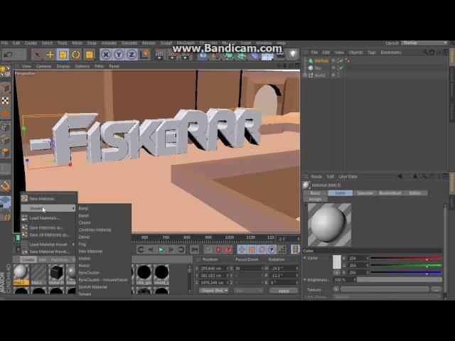 How to Make 3d text with cinema 4d in cs map de dust2