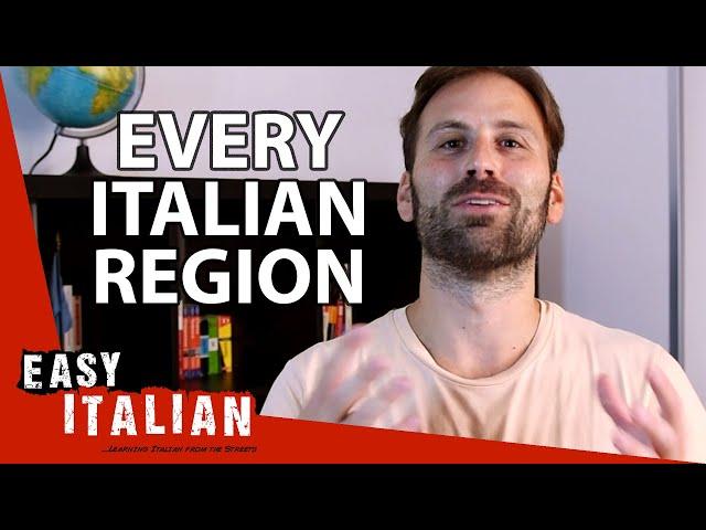 Every Italian Region in 30 Seconds | Easy Italian 135