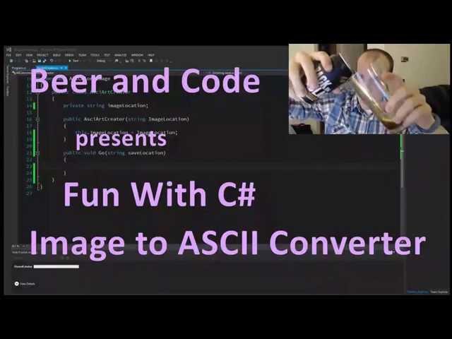 B&C - ASCII Image Creator With C#