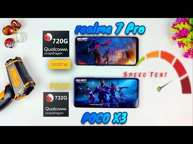realme 7 Pro VS Poco X3 Speed Test, I Noticed Shocking Results in Antutu Benchmarks, Call of Duty