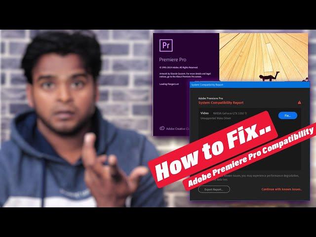 Fix Adobe Premiere Pro System Compatibility Error | SOLVED: Unsupported video driver for Adobe 2021